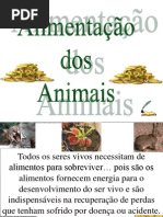 Alimentação Nos Animais