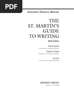 Download The St Martins Guide to Writing Instructors manual by snijazov_arcadius SN119685940 doc pdf