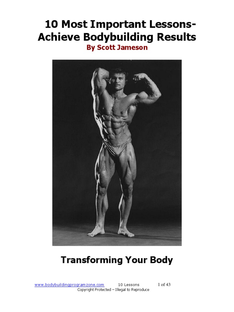 10 Essential Bodybuilding Lessons | PDF | Vitamin | Weight Training