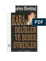 KARA DELİKLER VE BEBEK EVRENLER  ( STEPHEN HAWKİNG)