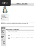 Anamika Resume