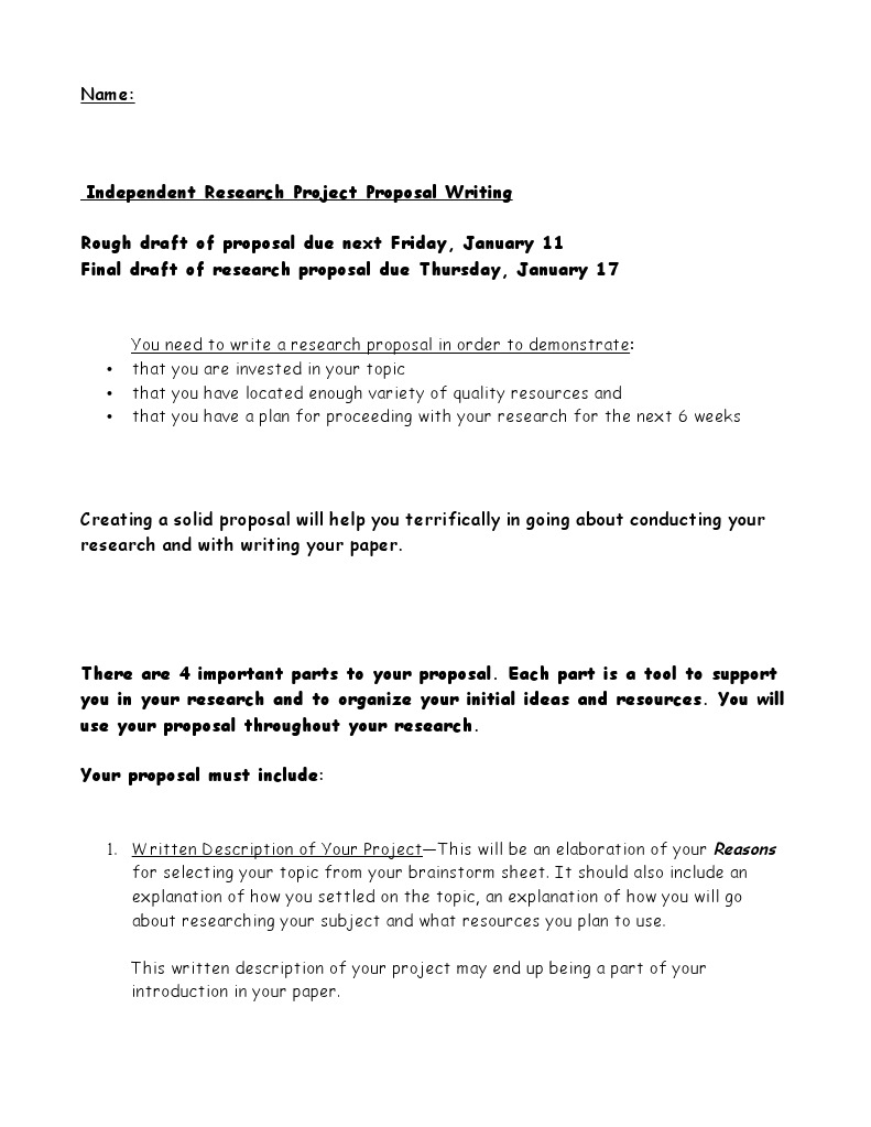 Irp Proposal Writing Guide | PDF | Communication | Cognitive Science