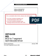 Data Sheet: HEF4543B MSI