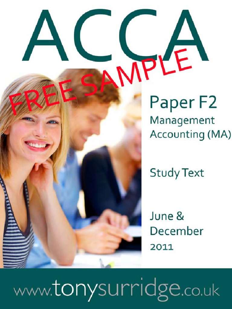 2011 Paper F2 Study Text Sample Download v1 | PDF