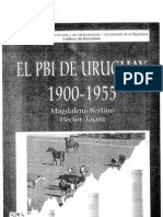 El PBI de Uruguay 1900 - 1955