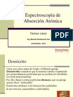 Espectroscopía de Absorción Atómica (EAA