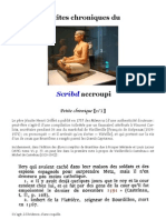 Petites Chroniques Du Scribd Accroupi - 1 À 11 Version 2