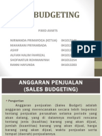 Sales Budgeting