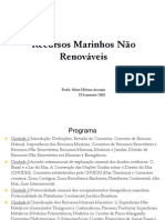 recursos marinhos nao renovaveis