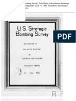 U. S. Strategic Bombing Survey: The Effects of The Atomic Bombings of Hiroshima and Nagasaki, June 19, 1946. President's Secretary's File, Truman Papers.