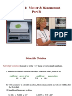 Chapter 1: Matter & Measurement: Part B