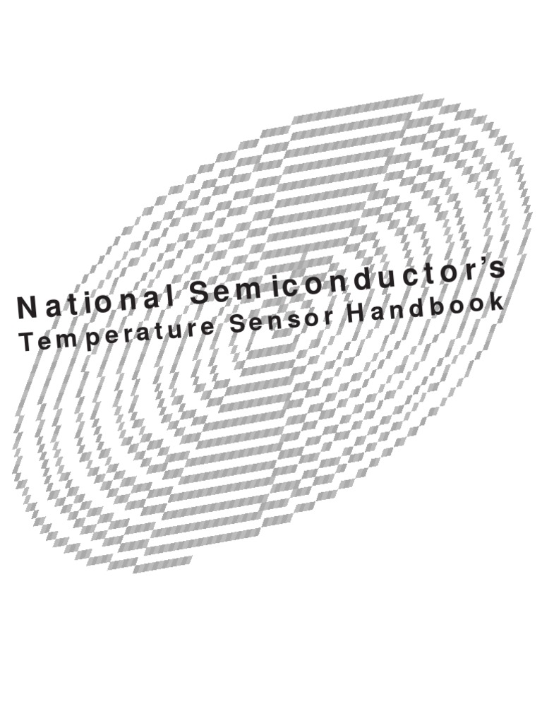 Temperature Sensor Handbook PDF Thermocouple Sensor