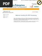 Material Handling for PET P.