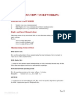 Introduction to Networking Communication Modes and Media