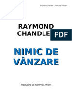 Raymond Chandler Nimic de Vinzare