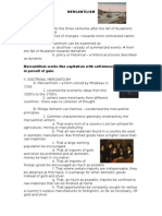 Lec # 4 - Mercantilism