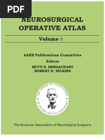 Neurosurgical Operative Atlas 8
