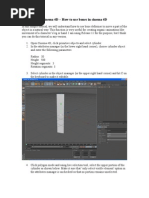 Cinema 4D-How To Use Bones in Cinema 4D