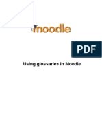 Using Glossaries in Moodle