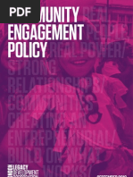 Download LLDC - Community and Engagement Policy Nov 2012 by London Legacy Development Corporation SN119753959 doc pdf