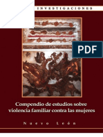 Compendio de Estudios Sobre Violencia Familiar Contra Mujeres