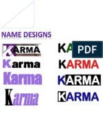 Name Designs