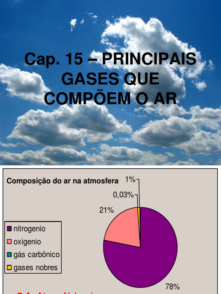 Principais Gases Do Ar | PDF | Combustão | Oxigênio