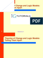 Theories of Change and Logic Models