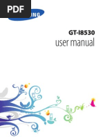 Samsung Galaxy Beam GT I8530 User Manual