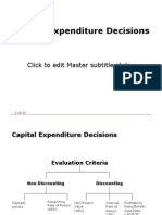 Capital Exp Decisions1