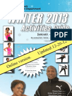 2013 Winter Activities Guide