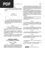 Portaria n.º 2282010