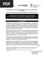 Download Convocatoria 606 de Colciencias  - Ideacin Prototipado y Validacin B -  by Iniciativa Appsco SN119798961 doc pdf