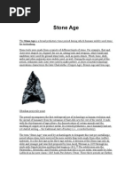 Download Stone Age by Faizan SN11980095 doc pdf