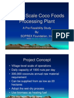 Coco Foods Processing Plant Pre-Feasibility Presentation