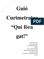 Guió "Qui fora gat!"