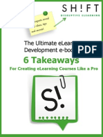 6 Takeaways: The Ultimate Elearning Development E-Book
