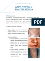 Eccema Atopico o Dermatitis Atopica
