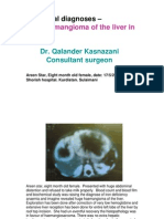 Liver Haemangioma Resection