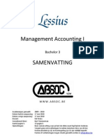 Management Account Samenvatting