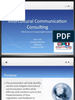 Intercultural Communication Consulting Training