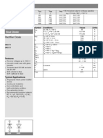 Thyristor Bridge, SCR, Bridge: Stud Diode