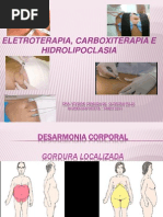 Aula Eletroterapia, Caboxi e Hidrolipo