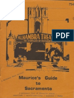 Maurice's Guide To Sacramento 1978 Edition