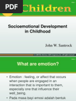 Socioemotional Development in Childhood: John W. Santrock