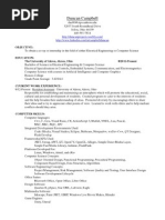 Updated Resume 1-7-13