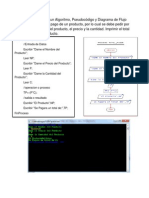 Metodologia de La Programacion Pseudocodigo 1,2 y 3 Resuelto