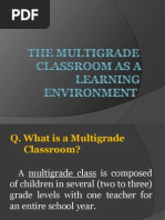 Download The Multigrade Classroom as a Learning Environment by Eraljane Villavicencio Permites SN119864129 doc pdf