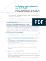 Cómo Se Bonifica Una Prestación AUGE Otorgada Fuera de La Red