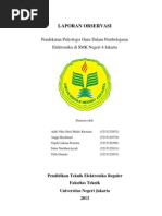 Download laporan observasi SMK 4 Jakarta by Niko Heri Mukti Kusuma SN119864856 doc pdf